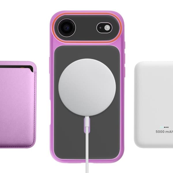 MagSafe-cover til iPhone iPhone Air Beskyttelse Bi-materiale Hård Bagside Lilla Violett