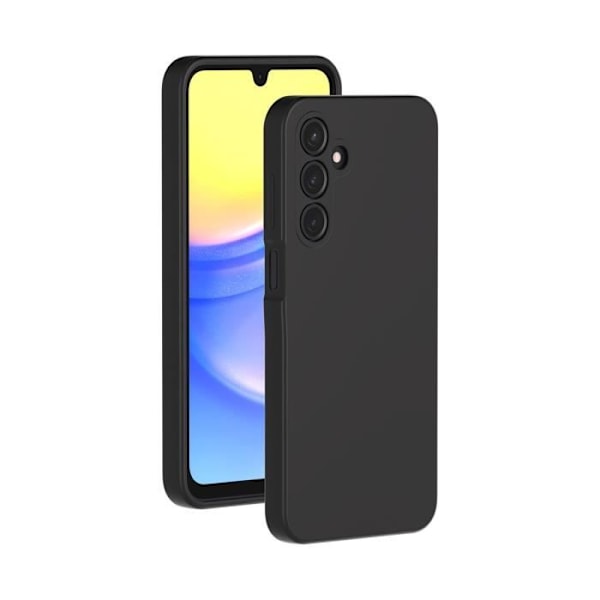 Coque - BIGBEN - Samsung Galaxy A16 4G/5G - Silikone Blød - Stød Beskyttelse - Mat Overflade Svart