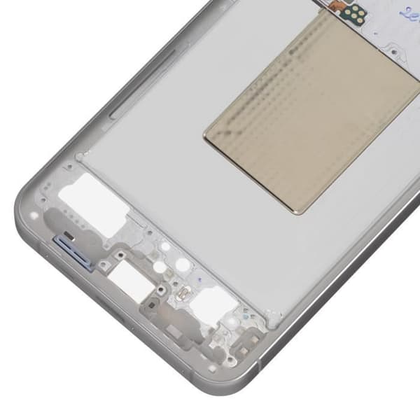 Central Chassis Reservedel til Samsung S24 Plus Original Service Pack Samsung Silver