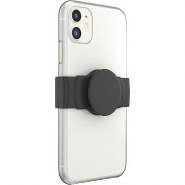 Pop Grip för smartphones Slide Stretch-kompatibla MagSafe PopSockets Svart Svart
