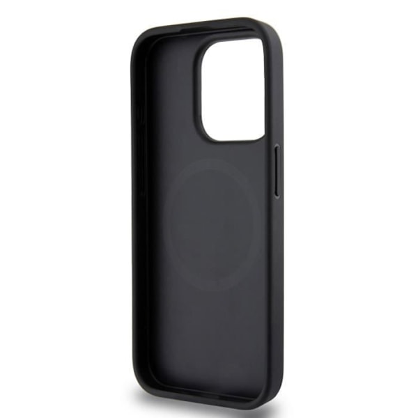 IPhone 14 Pro Max MagSafe Elegantti Kuori Metallologolla DKNY Harmaa Grå