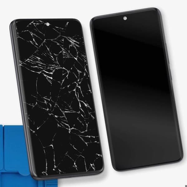 LCD-skærm til Redmi Note 14 Pro 5G / Poco X7 med skærm og sort touchglas Svart