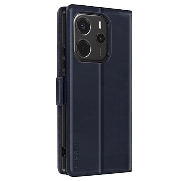 Fodral för Xiaomi Redmi Note 14 4G Videostöd Blå Natt Blå