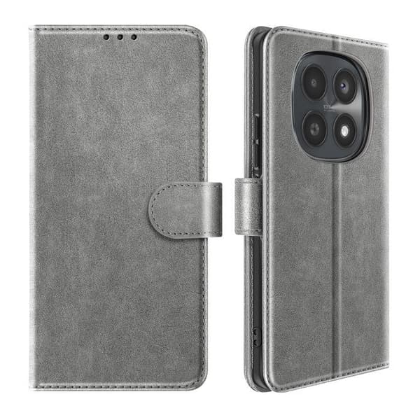 Xiaomi Redmi Note 15 4G / 5G Chesterfield Serie Plånboksfodral Ställfunktion Grå Grå