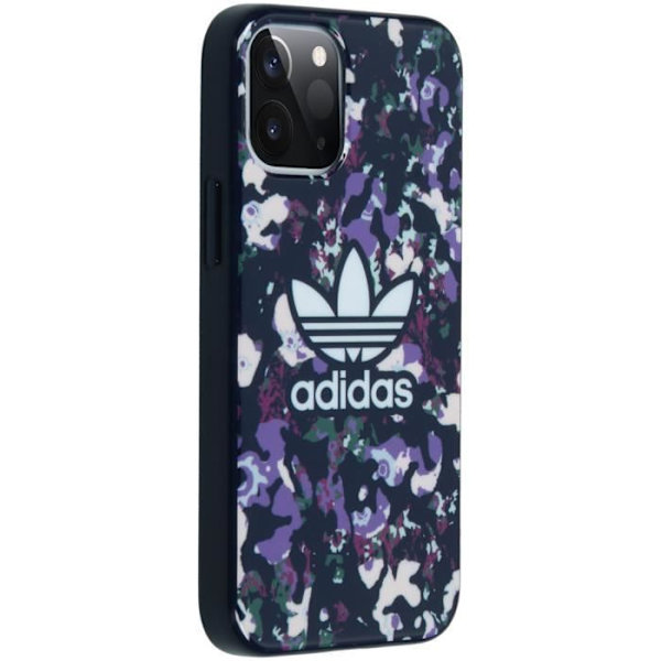 Adidas Originals Graphic Snap Case iPhone 12 Minille - Monivärinen kukka, violetti Flerfärgad, lila