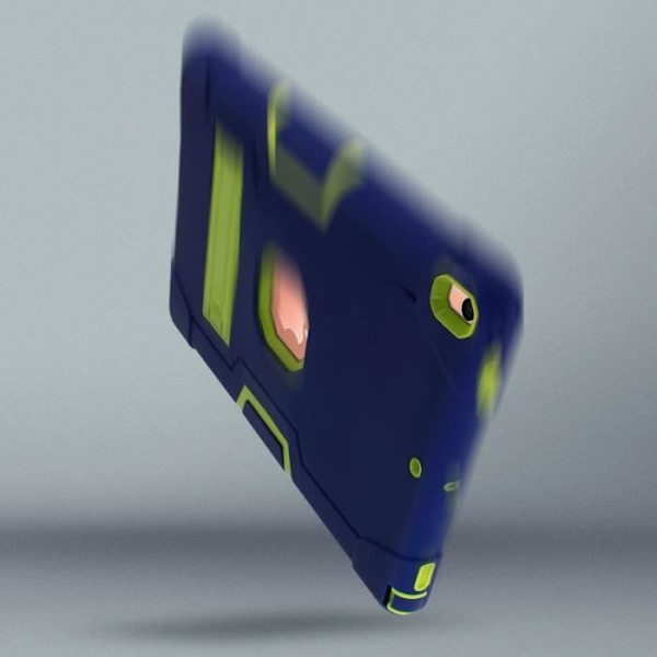 Coque iPad Pro 10.5 - AVIZAR - Beskyttelse i to materialer - Mørkeblå - Stødabsorberende - Integreret kickstand Midnattsblå