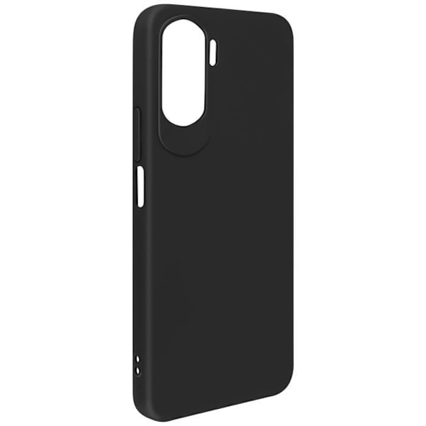 Taske til Honor 90 Lite - AVIZAR - Fast Cover - Semi-stiv - Soft-touch - Sort Svart