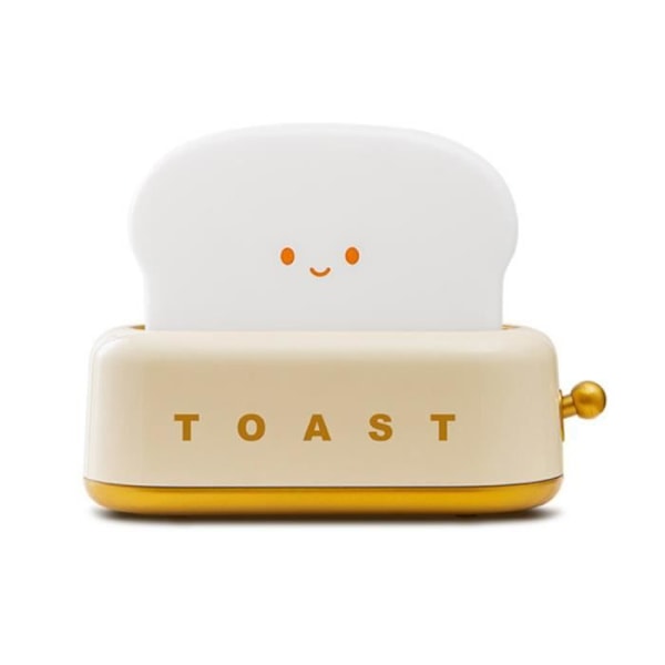 Toasted Nightlight Lampe til børn Model Morning TechKidz Hvid / Gul Vit