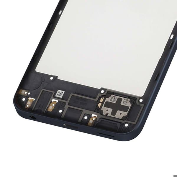Erstatningscentralchassis til Galaxy A15 4G Service Pack Samsung Sort Svart