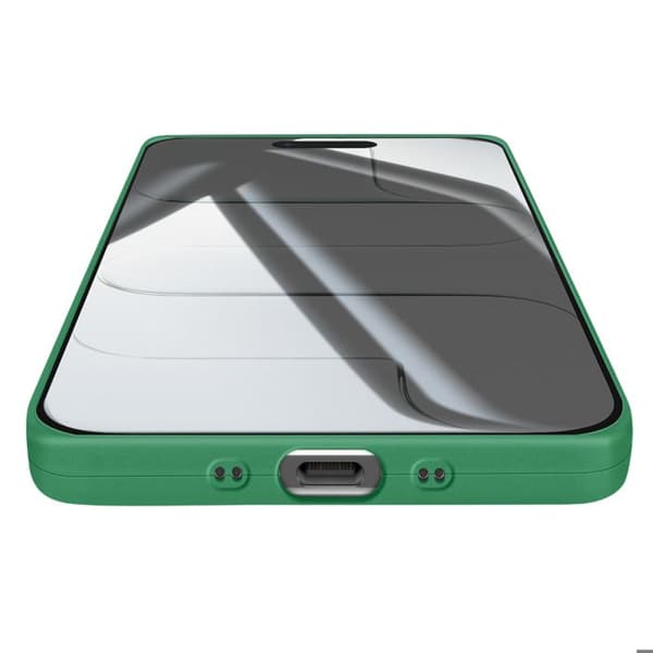 Siliconfodral för iPhone Air med förstärkt kamerablock Grön Grön