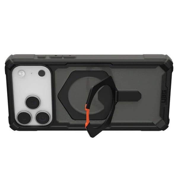 Coque MagSafe - UAG - iPhone 17 Pro Max - Sort - Forstærket bumper - Metalstøtte Svart