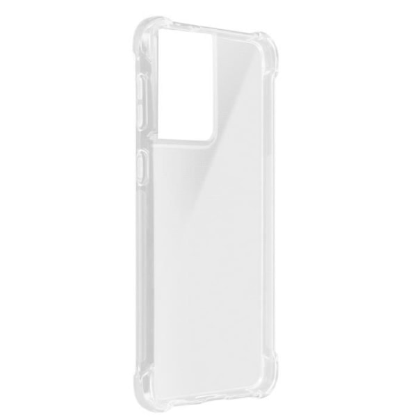 Galaxy S21 Fodral Ultra Mjukt Stötsäkert Förstärkta Vinklar Akashi Transparent Vit