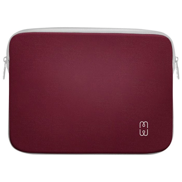 Pochette til MacBook Pro Retina 13 Ultra tynd Soft touch Basic Slim MW Bordeaux Röd
