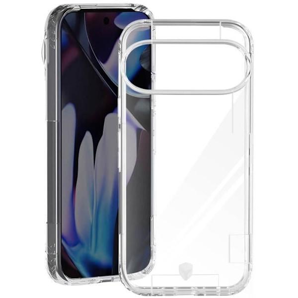 Fodral till Google Pixel 9 Pro XL Förstärkt, stötsäkert anti-fall 3m Force Fodral Transparent Transparent