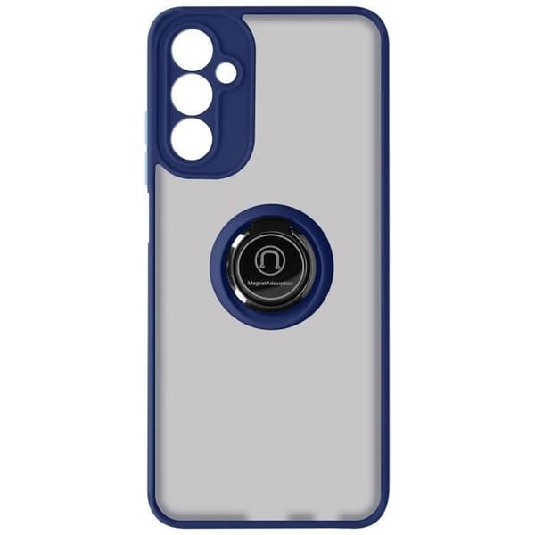 Coque - Samsung - Galaxy A14 - Blå - Polykarbonat + Silikon - Videostöd Blå