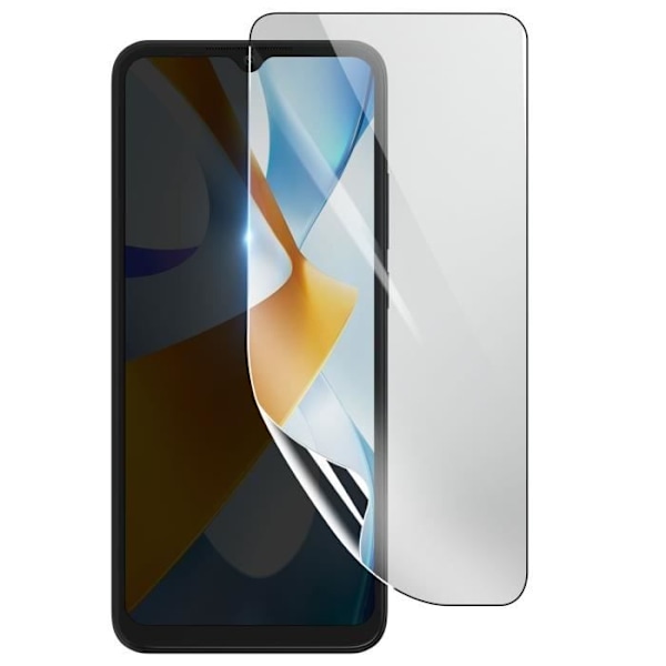 Skärmskydd - 3MK - Xiaomi Poco C40 - Stötsäker Hydrogel - Transparent - Reptålig Transparent