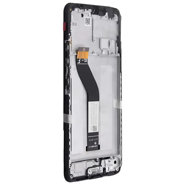LCD-skærm - ReLife - Xiaomi Redmi 14C - Touch Glas - Sort Ramme - Smartphone Udskiftning Svart