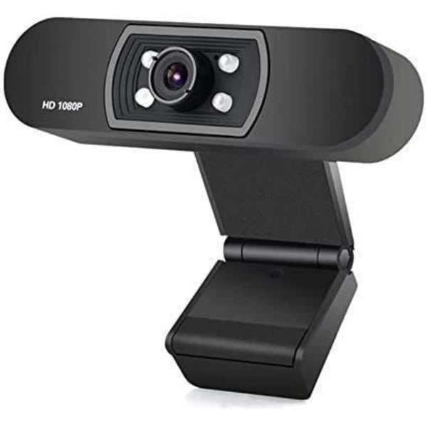 USB webcam - PORT Connect - farve (dag og nat) - 2 MP - 1920 x 1080 - 1080p - Lyd - H.264, MPEG