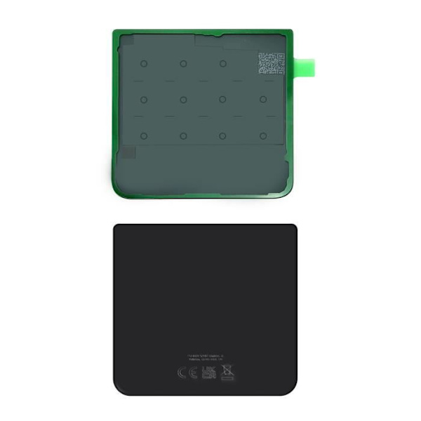 Samsung Galaxy Z Flip 3 Batteri Cover Original Samsung Bagside Front Sort