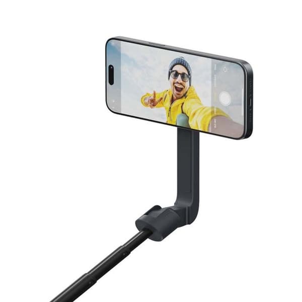 Selfie-stativ för smartphone med magnetisk tripodfunktion ShiftCam Midnatts svart