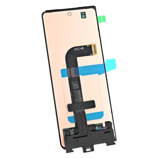 LCD-skærm - SAMSUNG - Galaxy Z Fold 3 5G - Original - Sort - Nem installation svart