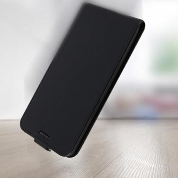 Fodral - AVIZAR - Oppo Reno 4 - Heltäckande skydd - Ekoleder - Svart Svart