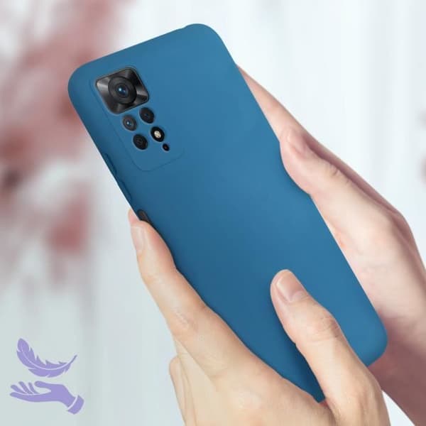 Coque - Xiaomi - Redmi Note 11 Pro - Semi-rigid - Soft-touch - Fin og let Blå