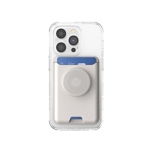Mobiltelefon tilbehør Popsockets kortholder PopWallet MagSafe Horchata