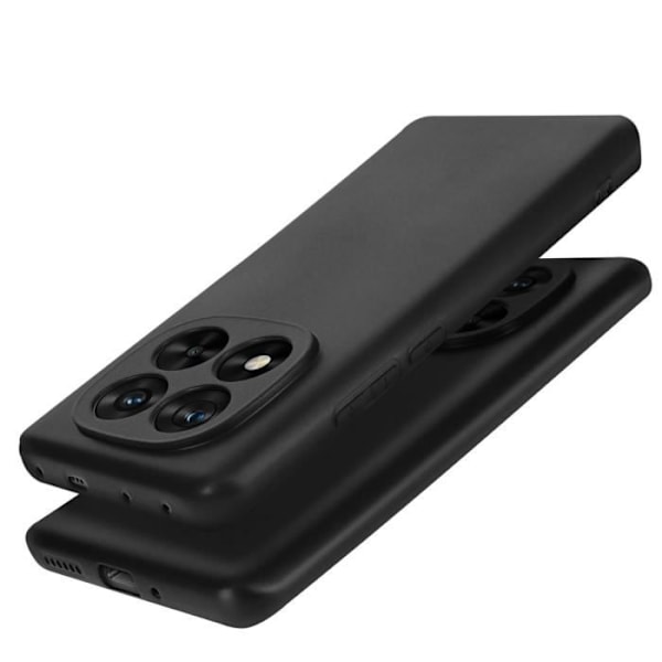 Silikonskal för Xiaomi Redmi Note 14 Pro Matt Svart Svart