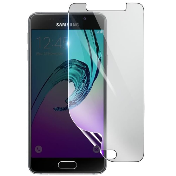 Näytönsuoja - 3MK - Samsung Galaxy A5 - Iskunkestävä Hydrogeeli - Läpinäkyvä - Naarmuuntumaton Transparent