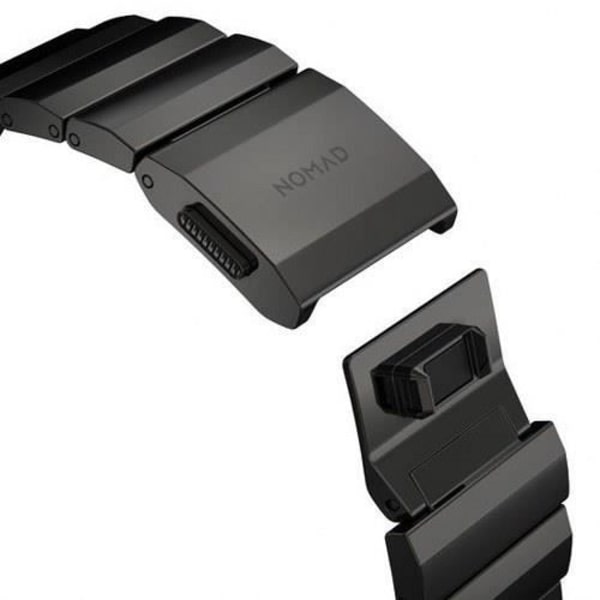Rem V2 för Apple Watch 1-9 och SE 42-44-45 mm Nomad Mörkgrå Grå