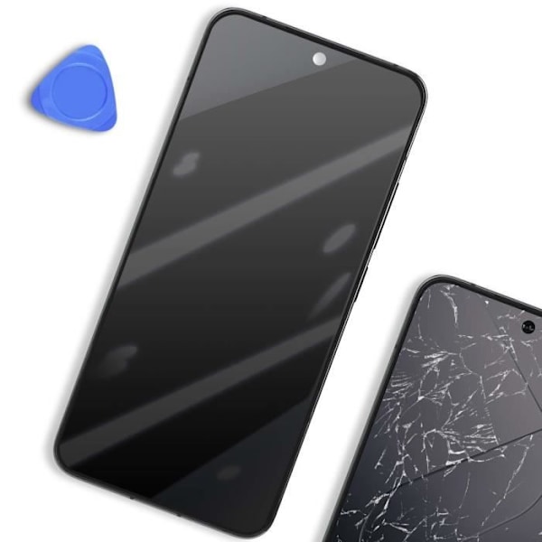 Fuldskærm til Xiaomi 14 5G LCD berøringsglas ramme Xiaomi sort Svart