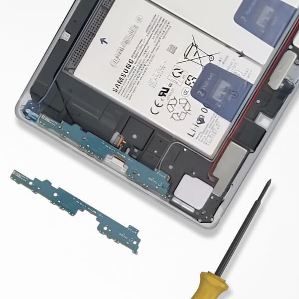 USB-C Opladerstik - SAMSUNG - Galaxy Tab S10 FE - Blå - Original - Stabil Opladning Blå