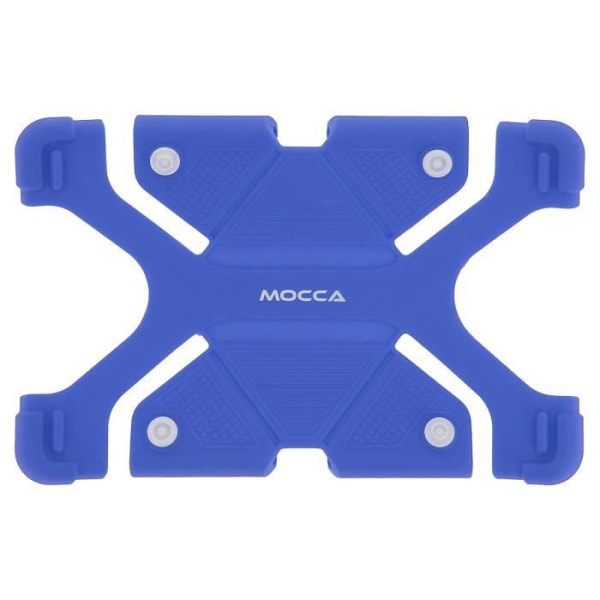 Stötsäkert fodral - MOCCA - Universal - 9,7 till 12 tum - 360° skydd - Videostöd Blå
