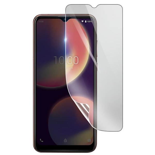 Skärmskydd - 3MK - Wiko View 4 - Stötsäker Hydrogel - Transparent - Reptålig Transparent