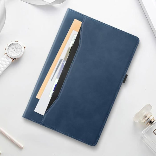 Etui til Xiaomi Redmi Pad SE - AVIZAR - Pung med flere rum - Videounderstøttelse - Blå Blå