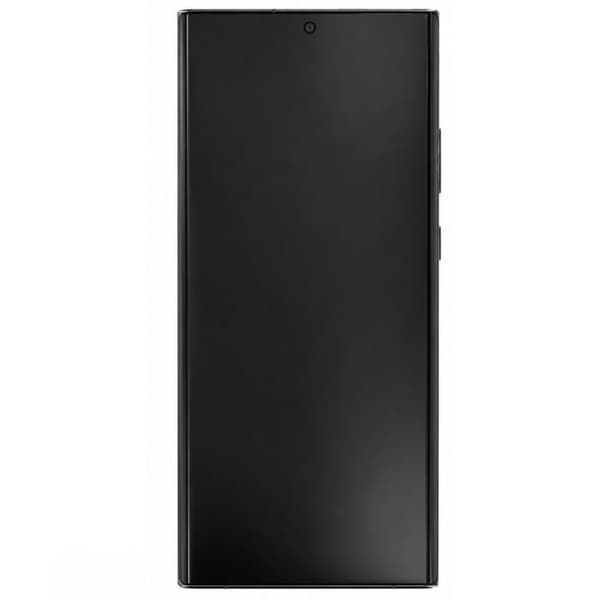 Fuldt Skærm til Galaxy Note 20 Ultra 5G AMOLED med Chassis Service Pack Samsung Sort Svart