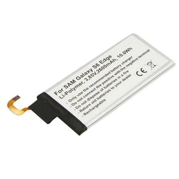 Batteri - AVIZAR - Galaxy S6 Edge - 2600mAh - Li-Polymer - 3.85V Vit