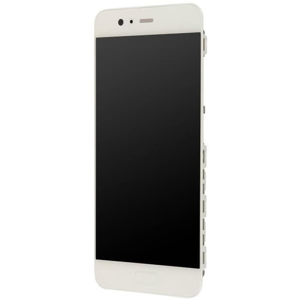 LCD-skärm - Huawei - P10 - Original - Touch - Vit Vit