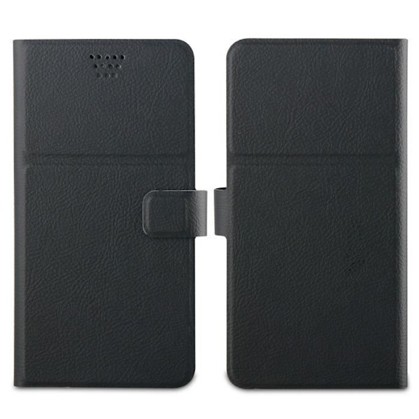 MUVIT Black Folio -kotelo 3M-tarralla: Multi Mobiles 4,7"