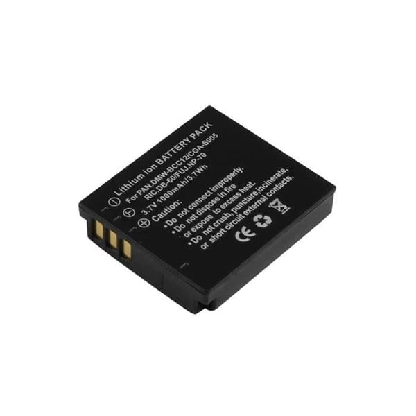 Batteri Li-ion til Panasonic Lumix Kamera 3.7V Kompatibel CGA-S005