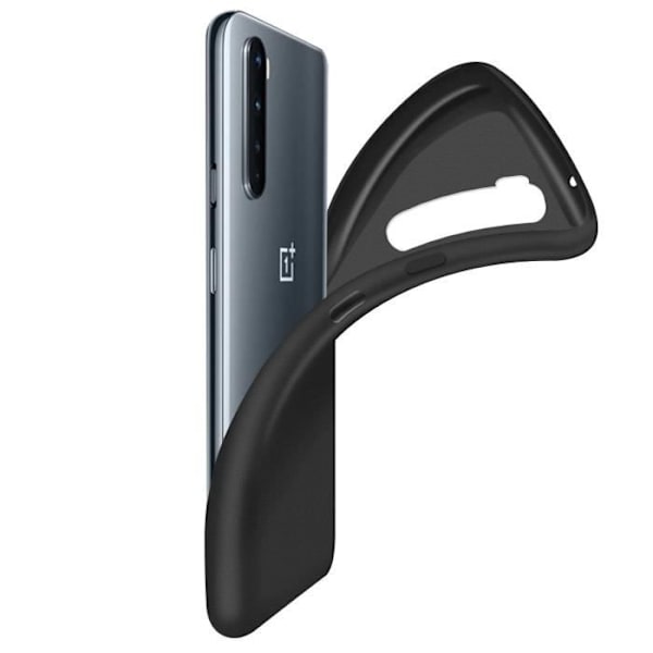 Coque - OnePlus - Nord - Silikon Gelele - Ultra-tunn - Stötskydd/Ripor Svart