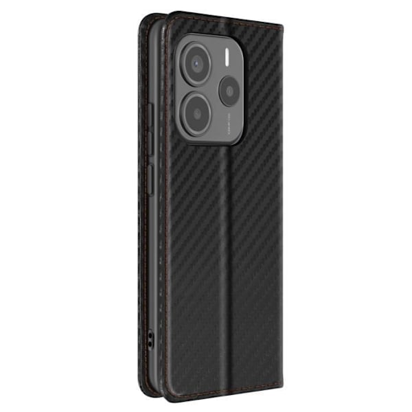 Kolfodral för Xiaomi Redmi Note 14 5G Plånbok Video Stöd Svart