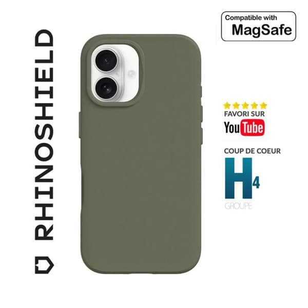 SKAL FÖR APPLE IPHONE 16 PLUS RHINOSHIELD GRÖN MAGSAFE Grøn tang