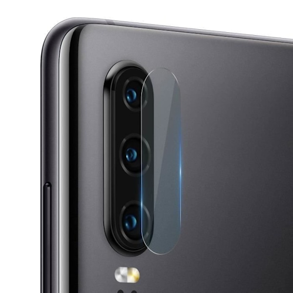 Kameraskyddsfilm - AVIZAR - Huawei P30 - 9H härdat glas - Antispår - Transparent Transparent
