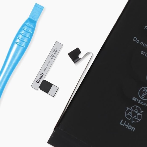 Batterireparationsdug til iPhone 12 og 12 Pro Sort Svart