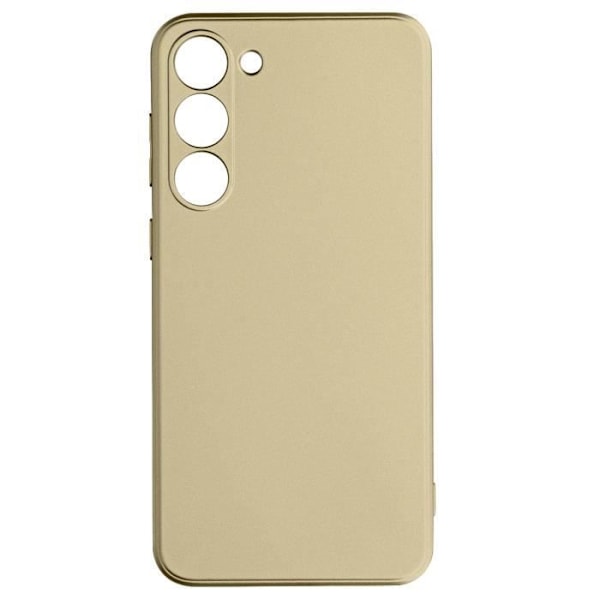 Etui til Samsung Galaxy S23 Plus - AVIZAR - Blødt - Gul - Metallisk effekt - Bløde finish Gul