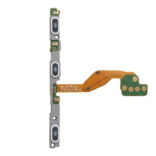 Ersättningsknapp för ström och volym för Galaxy S25 Edge Service Pack Samsung Grå Grå