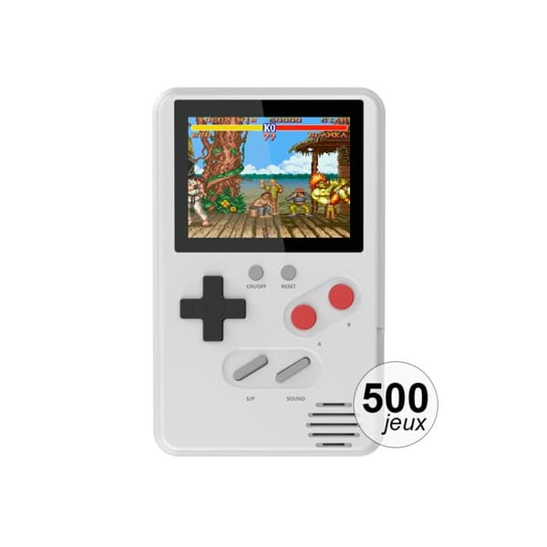 Konsol emulator 500 spil Model Slim - Hvid Vit
