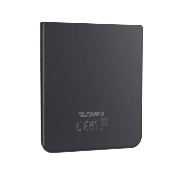 Batteri Cache Bund - SAMSUNG - Galaxy Z Flip 4 - Grafit - Forenklet Installation - Original Svart
